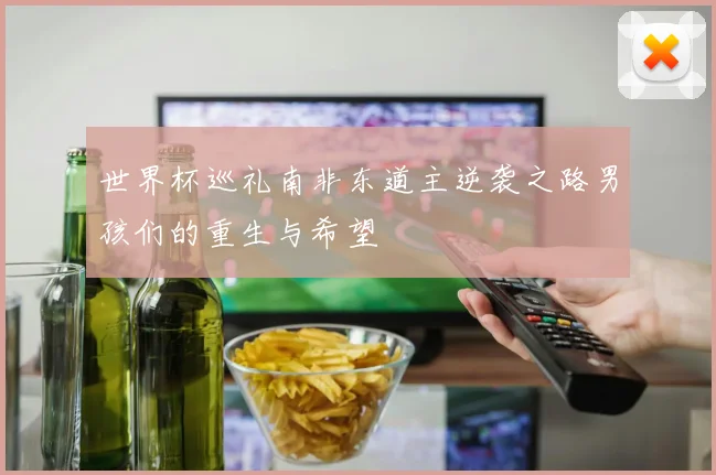 世界杯巡礼南非东道主逆袭之路男孩们的重生与希望